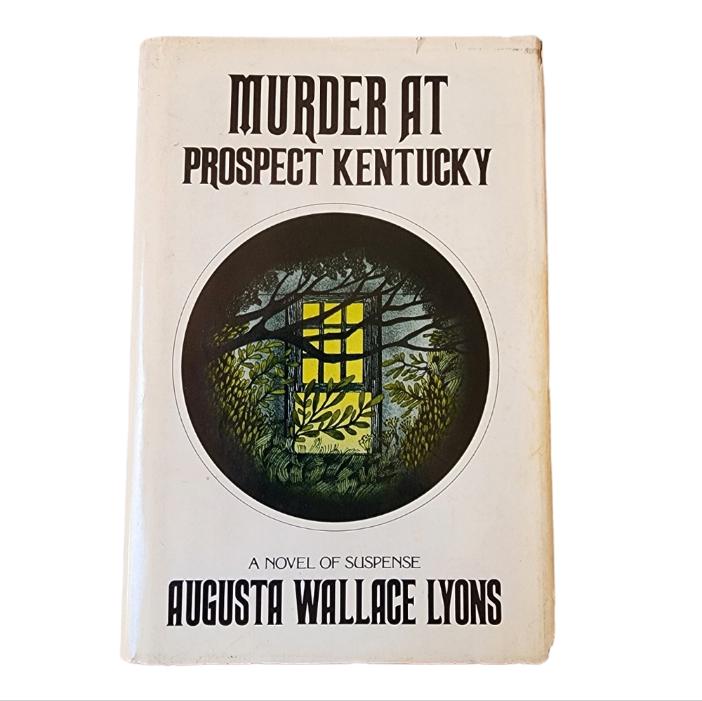 Author signed Murder at Prospect Kentucky with article- vintage used condition